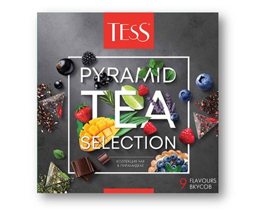 Чай TESS (ТЕСС) Подарочный набор 9 сортов чая в пирамидках (81г)