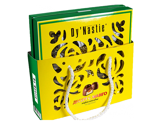Конфеты в коробках. Dy Nastie (Династи) 170г десерт-манго (подарочная сумка)