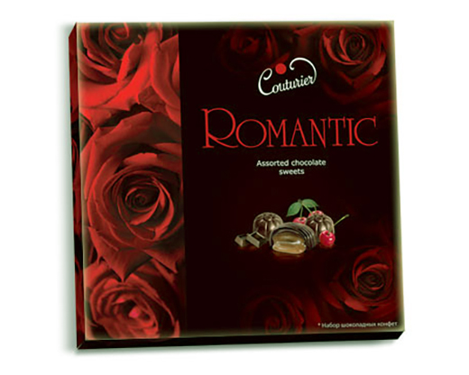 Конфеты в коробках Ш.Кут. Romantic Розы (Романтик) 360гр