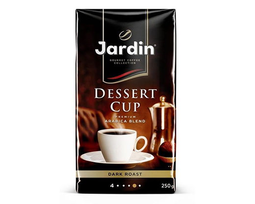 Кофе молотый JARDIN Dessert Cup (Жардин Дессерт Кап) 250г (мягкая пачка)