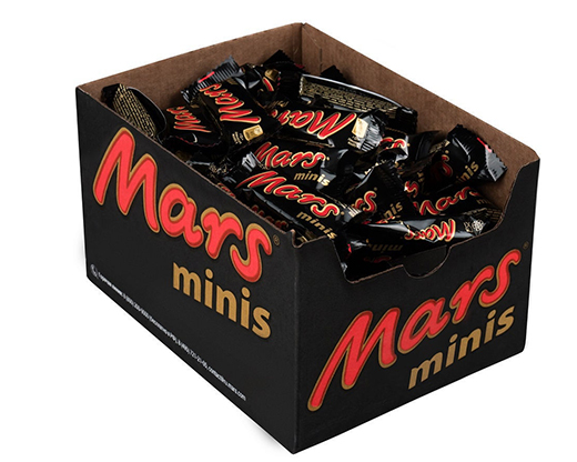 Конфеты Mars minis (Марс минис) весовые 1 (Марс для подарков)
