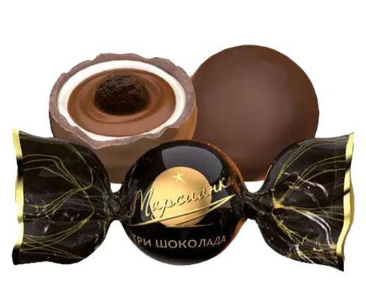 Конфеты шоколадные Марсианка Три шоколада 1