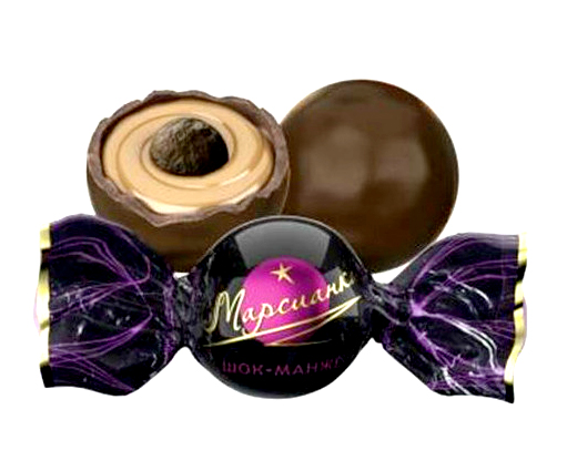 Конфеты шоколадные Марсианка Шок-манже 1