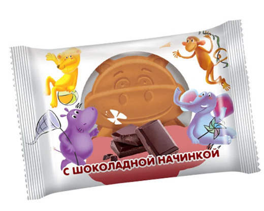 Десерт "Бисквит с шоколадной начинкой" 30г   ВБ157