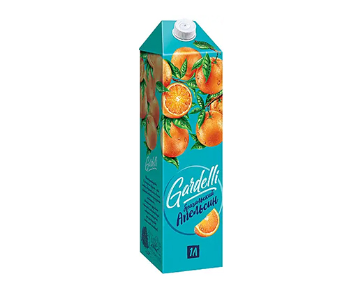 Нектар 1л "Gardelli" (Гарделли) Бразильский апельсин  кнв002