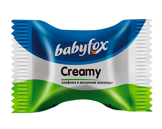 Конфеты вафельные "Babyfox" Creamy (Бебифокс креми) рвк428