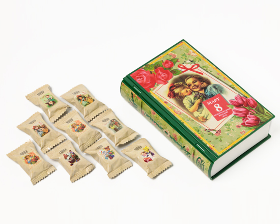 Конфеты "Дорогим и милым" 150г (книга) АтАг кф