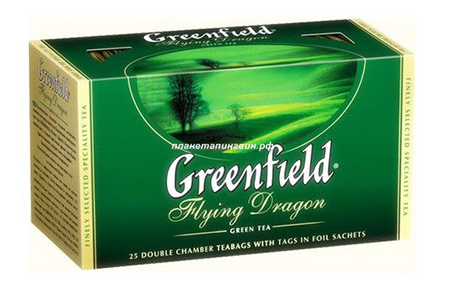 Чай Гринфилд зеленый Флаинг Драгон 2гр/25 пак.