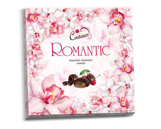 Конфеты в коробках Ш.Кут. Romantic Орхидеи (Романтик) 360гр