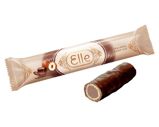 Конфеты шоколадные ELLE (Элле) шоколадно-ореховая начинка 1.5  вк123
