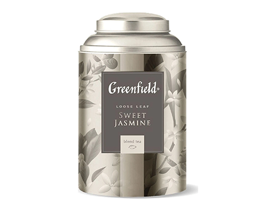 Чай Гринфилд Подарочный набор Sweet Jasmine (Свит жасмин) 100гр жест.банка